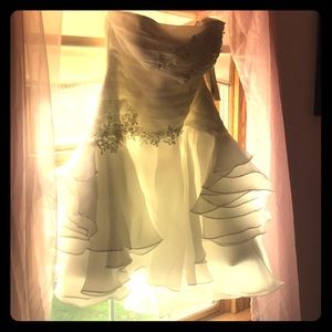 Lan Ting beautiful short wedding dress never worn